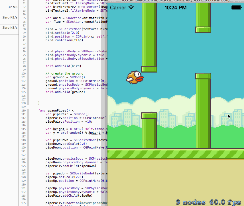 Programming Flappy Bird in Java Processing Tutorial 